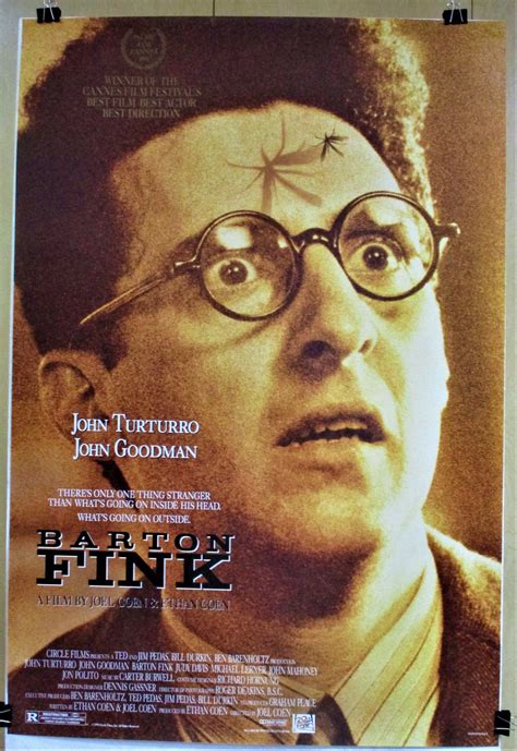 BARTON FINK, 1991 Original Rolled 27 X 40 Movie Poster, Coen Brothers ...