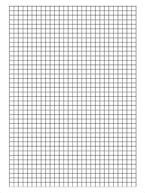 Free 9 Printable Blank Graph Paper Templates In Pdf