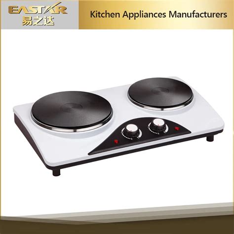 Kitchen Applience Industrial Electric Stove Hot Plate 2 Burner Electric Cooktop Cooking Electric