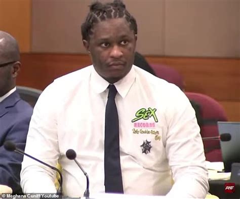 Young Thug Dons Shirt That Reads Sex Records Truly Humble Under God