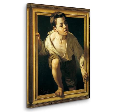 Pere Borrell Del Caso Escaping Criticism 1874 Canvas Gallery Wrapped