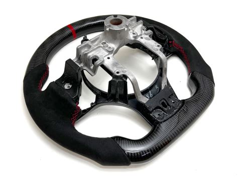 Mitsubishi Evo X Carbon Fiber Steering Wheel Option 1 Prosport Gauges