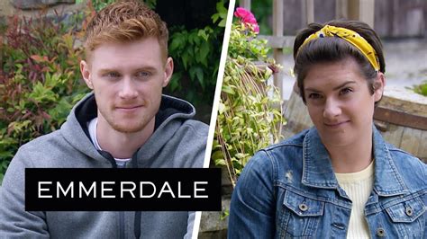 Emmerdale Victoria And Luke Make Their Love Official Youtube