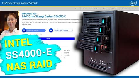 Jak odzyskać dane z RAID 5 rozbitego Intel Entry Storage System SS4000