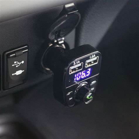 LIHAN LHFM1039 Wireless Bluetooth FM Transmitter Review Connect