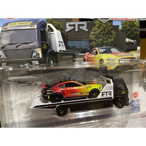 Hot Wheels 風火輪 汽車文化 Ford Mustang RTR 福特 野馬 運輸車 蝦皮購物