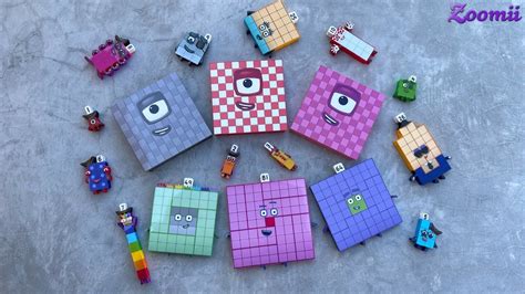 Looking For Numberblocks Rainbow 100 Mini Square Club New Asmr Numberblocks Satisfying Video