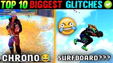 TOP 10 Biggest Glitches Happened With Me Free Fire Biggest Glitches