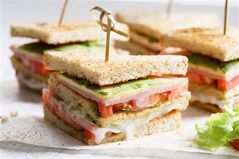 Triangle Sandwich Stock Photos, Pictures & Royalty-Free Images - iStock