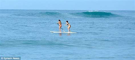 Kim Kardashian Shows Off Her Fabulous Curves In Red Bikini After Complaining She Needs To