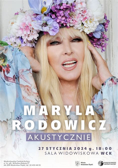 Niech żyje bal Mamy bilety na koncert Maryli Rodowicz w WCK KONKURS