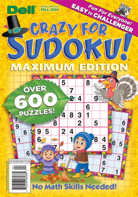 Crazy For Sudoku Maximum Edition Penny Dell Puzzles