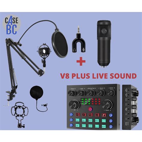 Jual Special Edition BM 800 Full Set Paket Recording Microphone Mic