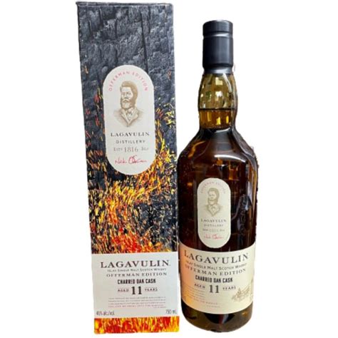 Lagavulin Islay Single Malt 11 Year Scotch Whisky Offerman Edition