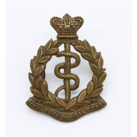 Victorian Royal Army Medical Corps R A M C Collar Badge