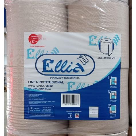 Papel Toalla Jumbo Rollos Mts Sodimac Falabella