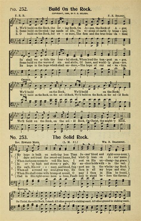 Build On The Rock Hymnary Org