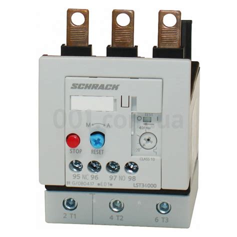 Реле электротепловое Ir=28-40A габарит 3 Schrack Technik (LST34000 ...