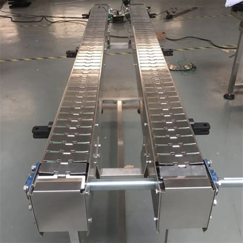 Stainless Steel Ms Slat Chain Belt Conveyor At Rs No In