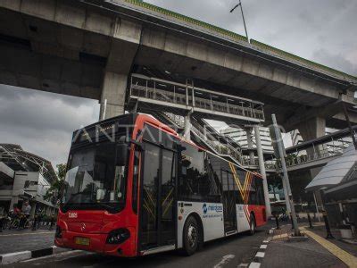 INTEGRASI ANTAR MODA TRANSPORTASI ANTARA Foto