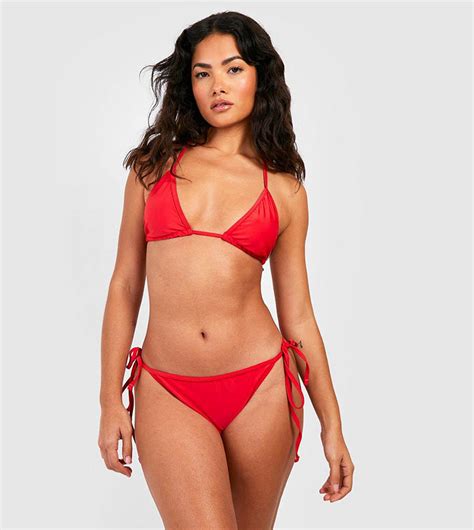 Buy Boohoo Pack Of Triangle Bikini Sets In Multiple Colors