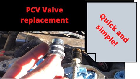 Dodge Caravan Pcv Valve And Pcv Hose Replacement