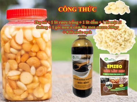 Chế phẩm EM tỏi có tác dụng gì Cách ủ men tỏi cho vật nuôi