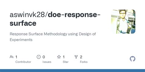 Github Aswinvk28doe Response Surface Response Surface Methodology