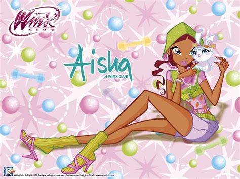 Aisha With Her Pet The Winx Club Fairies Wallpaper 36766514 Fanpop