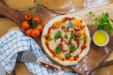 Schnelle Vegane Pizza Margherita Einfach Vegan