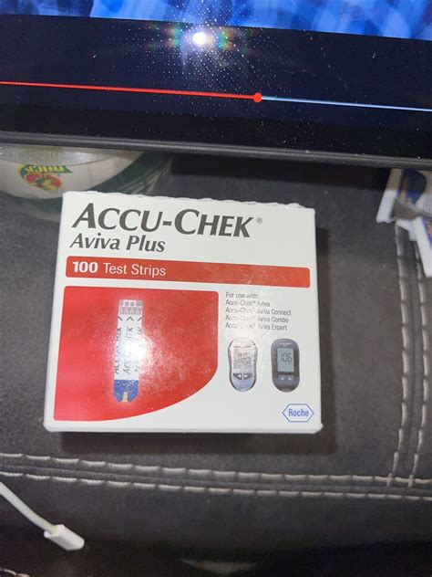 Accu Chek Aviva Plus Diabetic Test Strips Exp Dings