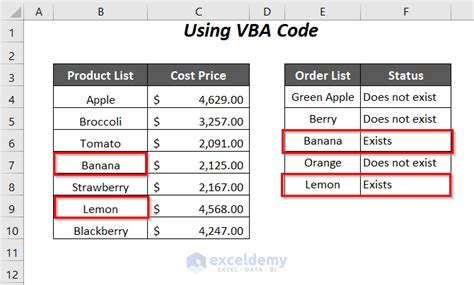 How To Check If Value Exists In Range In Excel 8 Ways ExcelDemy