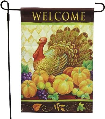 Amazon Cmegke Fall Cat Garden Flag Cat Flag Autumn Thanksgiving