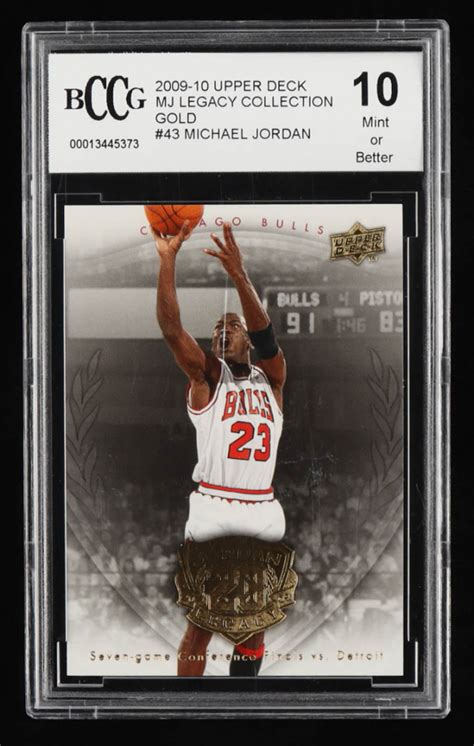 Michael Jordan 2009 10 Upper Deck Michael Jordan Legacy Collection Gold