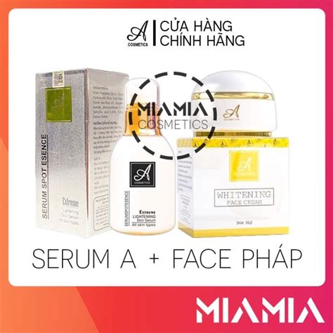 Combo Kem Face Ph P A V Serum Huy T Thanh A Cosmetics Ch Nh H Ng