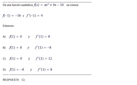 Mqfpresentaciones Ejercicios C Lculo Calc Funci N Cuadr Tica Derivada