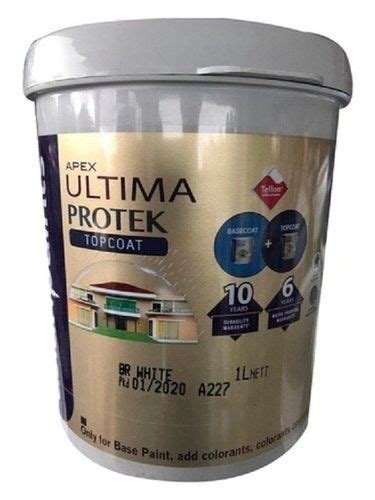 Asian Paints Apex Ultima Protek Topcoat Exterior Emulsion Paint Grade