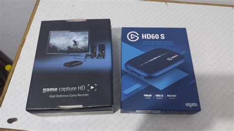 Unboxing Capturadora Elgato Game Capture Hd S Youtube