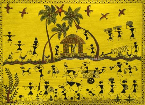 Warli Art These Tribal Paintings Of Maharashtra Were Traditionally