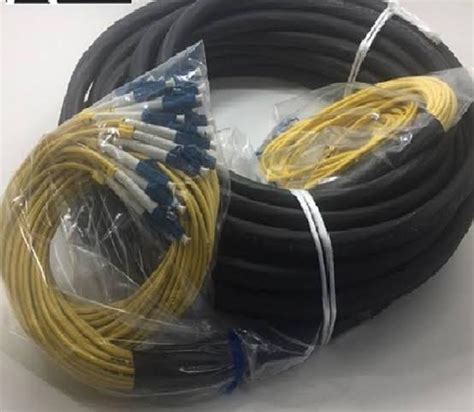 Cable De Fibra Optica Armado Monomodo Hilos U S En Mercado Libre