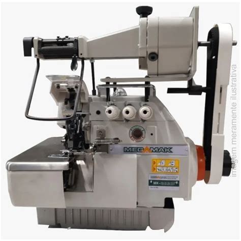 M Quina De Costura Industrial Overlock Aparelho De Zeromax Motor