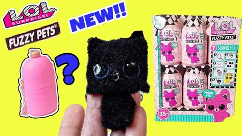 Lol Surprise Fuzzy Pets Lol Fuzzy Pets Makeover Series 5 Unboxing