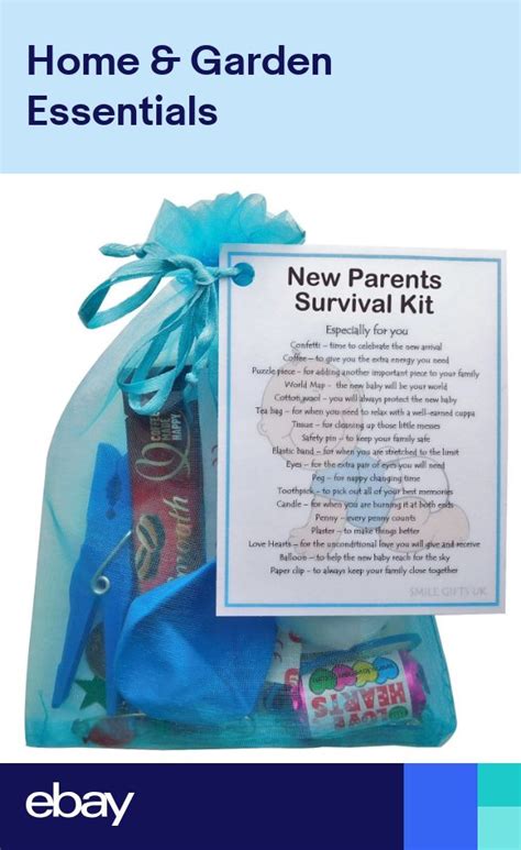 New Parent Survival Kit Great Keepsake For New Mums And Dads Ebay In