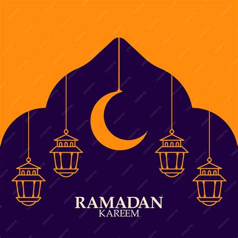 Premium Vector Happy Ramadan Mubarak Vector Illustration Icon Ramadan Kareem Illustration