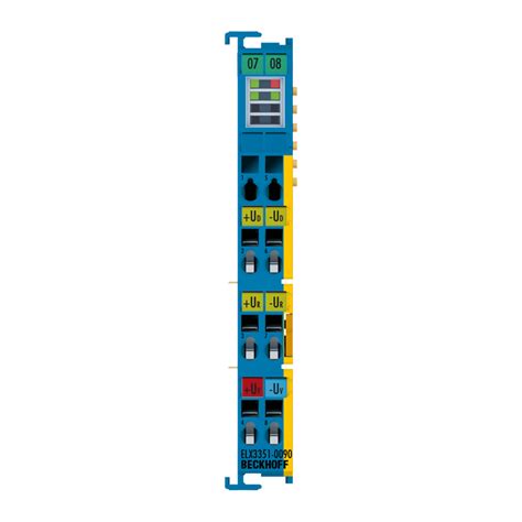 Elx Ethercat Terminal Channel Analog Input Measuring