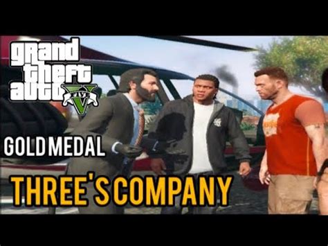 Gta Mission Three S Company Gold Medal Youtube