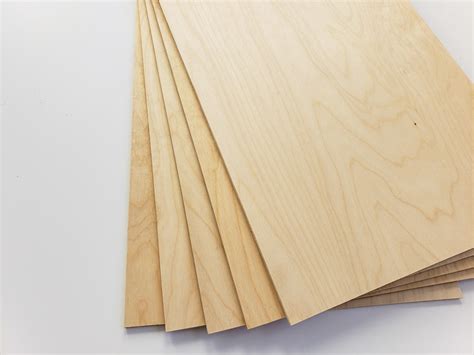 Baltic Birch 1 4 6mm 10 20 Sheets For Glowforge And Other Laser