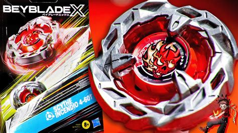 ROBIN WINS Scythe Incendio 4 60T Hasbro Beyblade X Unboxing