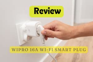 Wipro 16A Wi Fi Smart Plug Review 2025