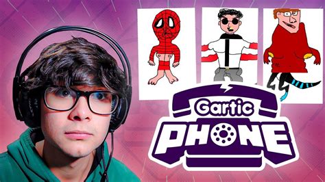 Gartic Phone Con Los Pibes Youtube